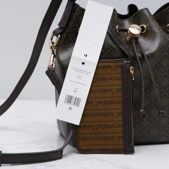 TORY BURCH T Monogram Bucket Bag